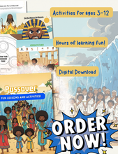 Load image into Gallery viewer, Passover Activities Download (100 pages) | Ages 3 to 12
