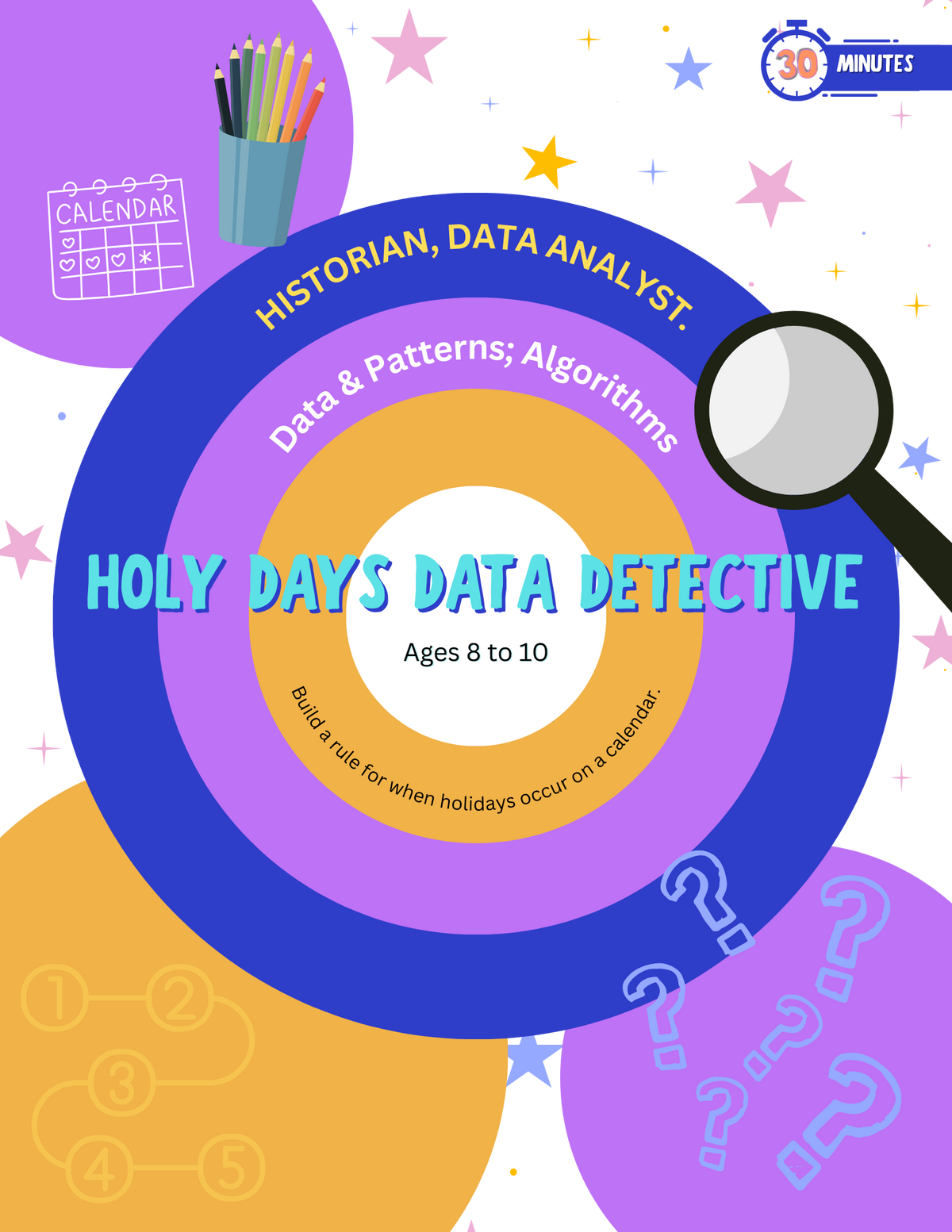 Holy Days Detective (Ages 8-10)