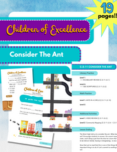 Load image into Gallery viewer, EXCELLENCE CURRICULUM - Character Development 11 Consider The Ant