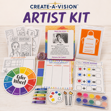 Load image into Gallery viewer, I Can Be An Artist | Create-A-Vision Kit