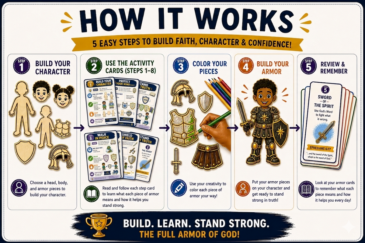 Armor Builder: Faith Activity Kit