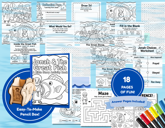 Jonah & The Great Fish Activity Kit