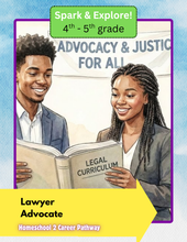 Load image into Gallery viewer, I Want To Be A Lawyer! | Advocate | Spark & Explore | 4th - 5th Grade Curriculum