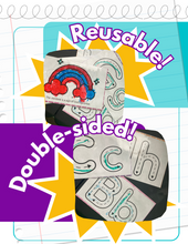 Load image into Gallery viewer, Reusable Bible ABC Tracing Cards