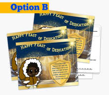 Load image into Gallery viewer, Feast of Dedication/Hanukkah Postcards