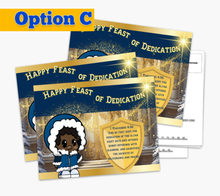 Load image into Gallery viewer, Feast of Dedication/Hanukkah Postcards