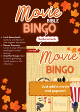 Load image into Gallery viewer, Bible Movie BINGO