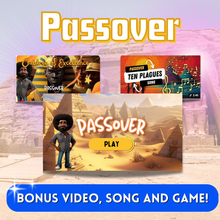 Load image into Gallery viewer, Passover Activities Download (100 pages) | Ages 3 to 12
