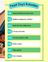 Load image into Gallery viewer, Feast of Tabernacles &amp; Day of Atonement Lesson Plan and Activities Bundle
