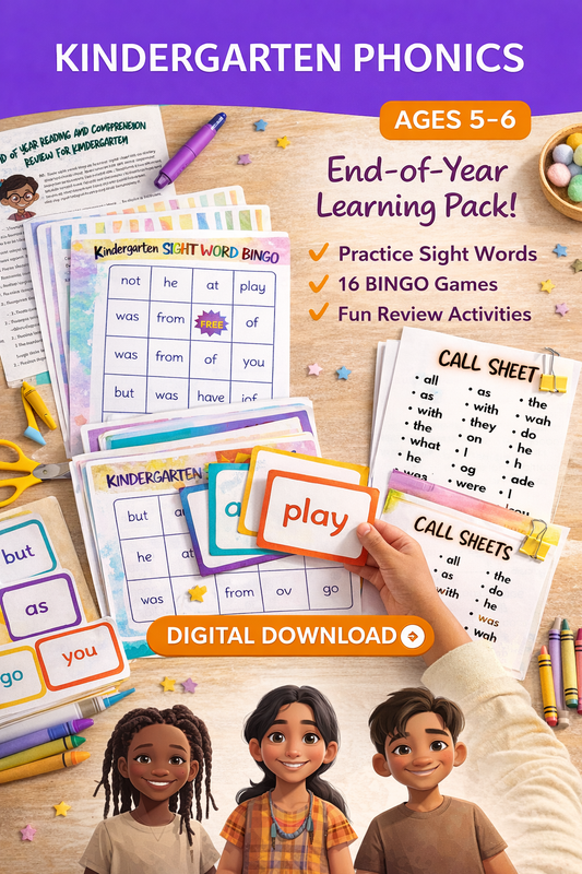 BINGO & Sight Word Pack
