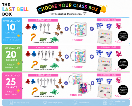 The Last Bell ~ Classroom Keepsake Box