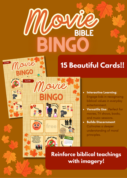 Bible Movie BINGO
