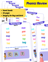 Load image into Gallery viewer, Phonics Vowel Sound Worksheets
