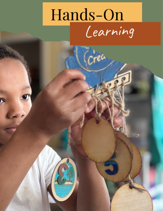 Seven Days of Creation Wooden Mobile & Digital Download | Hands-On Scripture Activity Kit