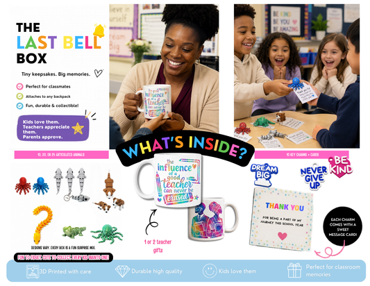 The Last Bell ~ Classroom Keepsake Box