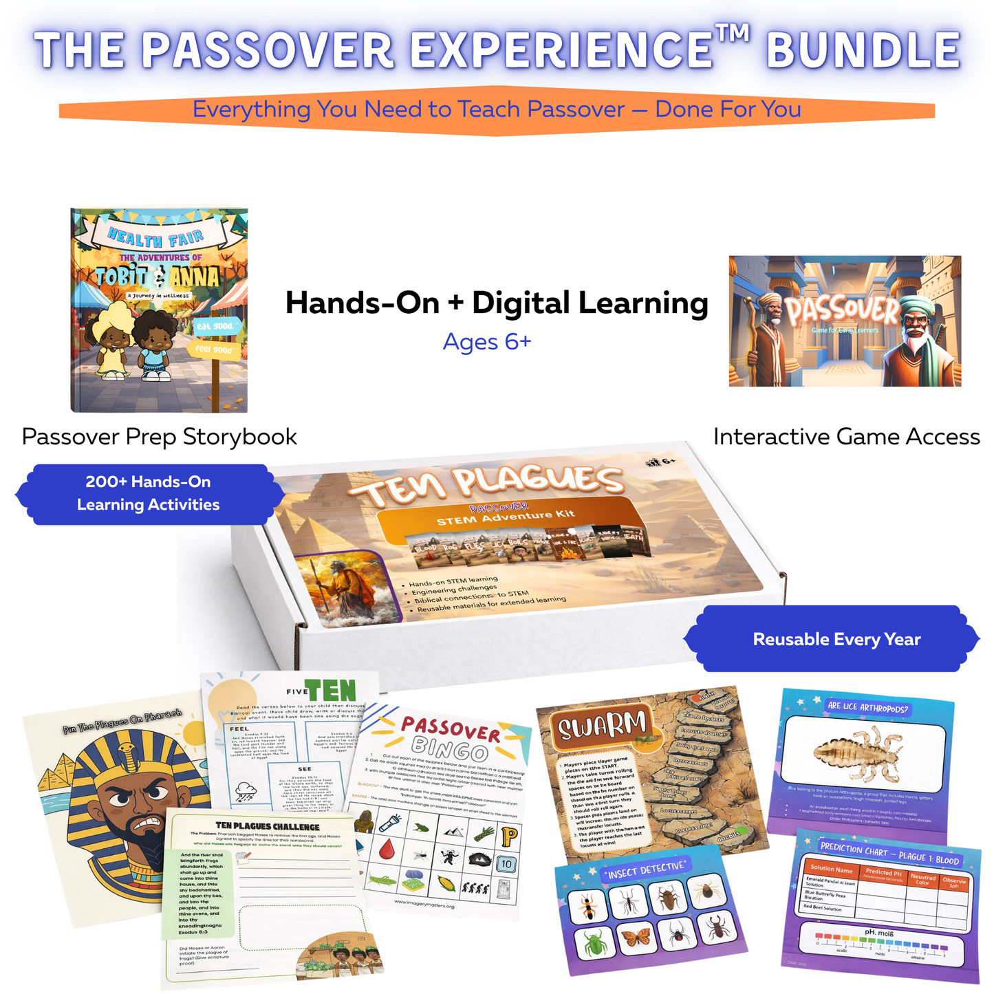 The Passover Experience™ Bundle: A Hands-On, Scripture-Based Learning System for Families
